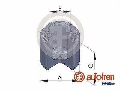 AUTOFREN SEINSA stūmoklis, stabdžių apkaba D025284